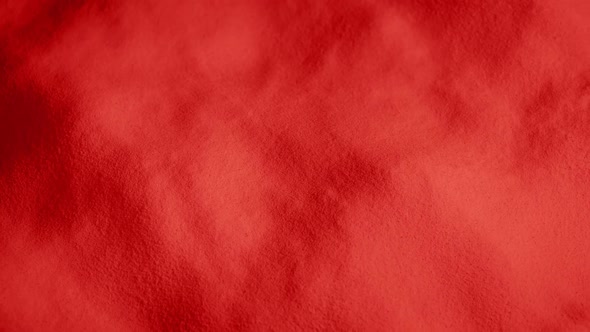 Fine Red Powder Generic Material Rotating Slowly