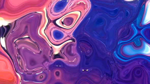 abstract colorful Smooth Liquid Waves motion background