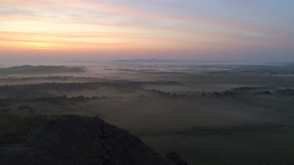 Morning Foggy Valley