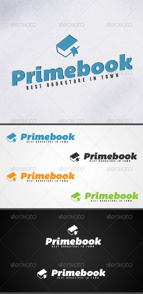 Primebook-Bookstore/Education Logo