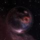 360 degree HDRI full sphere panoramic space background with starfield and nebula (3573) - 3DOcean Item for Sale