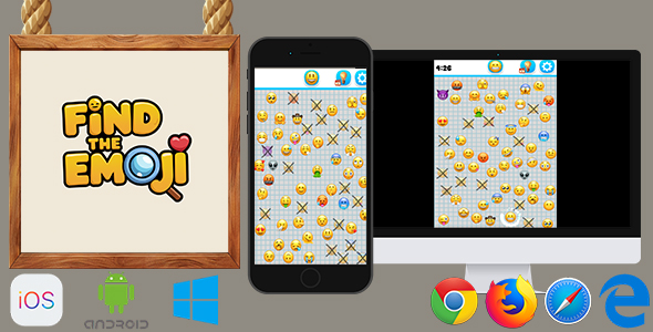 Find the Emoji - HTML5 Game (Phaser 3)