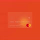 Neutral Credit Card on Colorful Background Rendered with the Glassmorphism Effect - VideoHive Item for Sale
