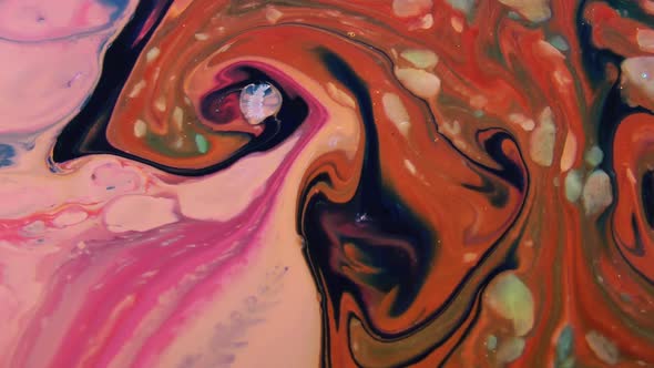 Bubbling Swirling And Spreading Colors alt