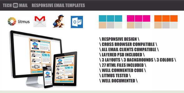 TechMail - Responsive Email Template