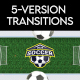 Soccer Transitions - 5 Versions - VideoHive Item for Sale
