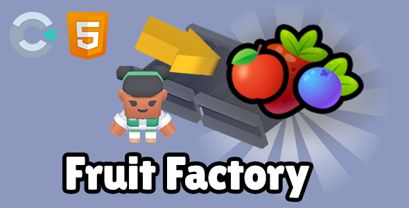 Fruit Factory - Construct 3 - HTML5 - Brain train