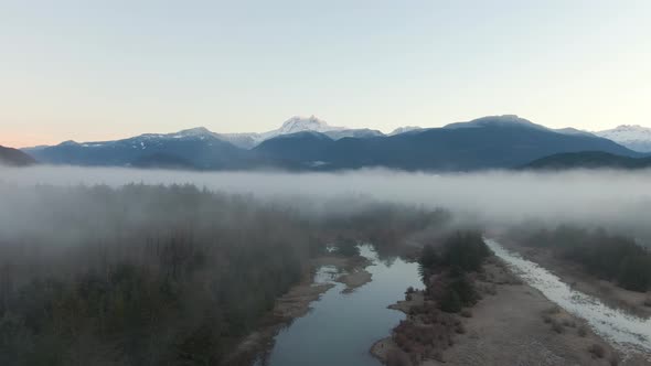 Aerial Canadian Nature Landscape