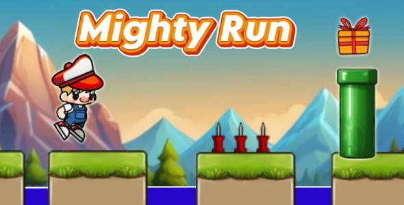 Mighty Run – Classic 2D Platformer HTML5 Game (Construct 3)