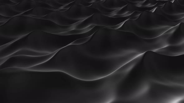 Black Oil Wave Liquid Drop Falling Business Presentation Background Concept Art Wavy Backdrop