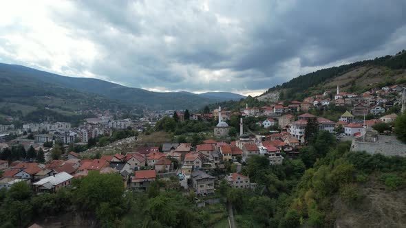 Drone Footage Travnik City