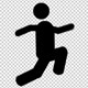 Walkcycle Of A Hopping Figure - VideoHive Item for Sale