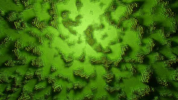 Green Background in Abstraction