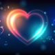 Happy Valentines Day Background with Place for Text in the Shape of a Heart - VideoHive Item for Sale