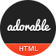 Adorable - Business Services Portfolio HTML theme - ThemeForest Item for Sale