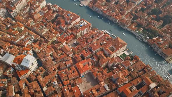 Aerial View of Venice Italy