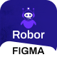 Robor – AI and Automation Integration Figma Template - ThemeForest Item for Sale