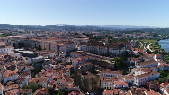 City of Coimbra, Portugal 4k