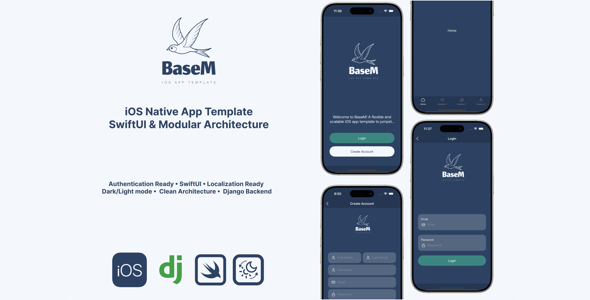 iOS Native App Template SwiftUI & Modular Architecture