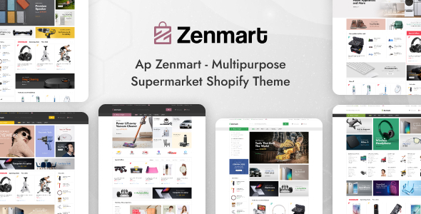 Ap Zenmart – Multipurpose Supermarket Shopify Theme – 0 Sold!