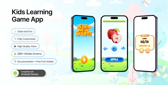 Kids Learning Game App : Fun & Early Education for Smarter Learning