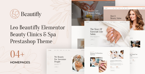 Leo Beautifly Elementor – Beauty Clinics & Spa Prestashop Theme – 0 Sold!