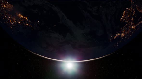 Earth Globe Planet From Space Orbit alt