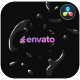 Black Liquid Oil Bubbles Logo Opener for DaVinci Resolve - VideoHive Item for Sale