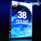 3D Light Leaks - Aqua Water Blue - VideoHive Item for Sale