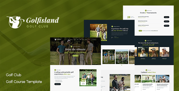 Golfisland – Golf Club & Course Template – 0 Sold!