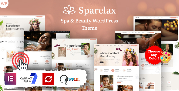 Sparelax – Spa & Beauty WordPress Theme – 0 Sold!