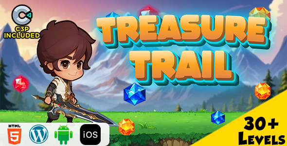 Treasure Trail HTML5 Construct 3 Game