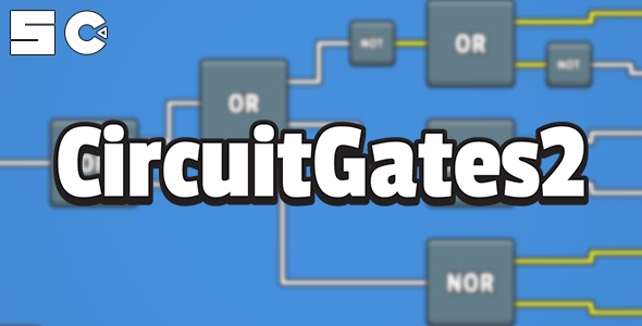 CircuitGates2 - HTML5 Puzzle Game (Construct 3)