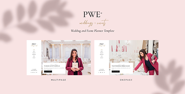 PWE - Wedding and Event Planner Template