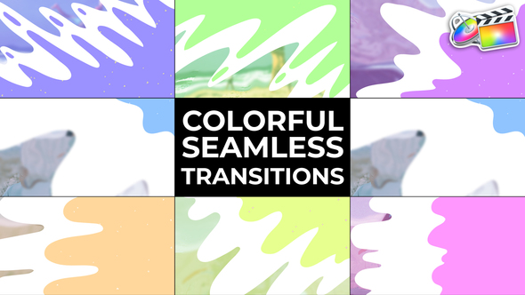 Colorful Seamless Transitions for FCPX