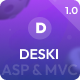 Deski - Software, SaaS & Startup ASP.Net Core 9 & MVC 5 Template - ThemeForest Item for Sale