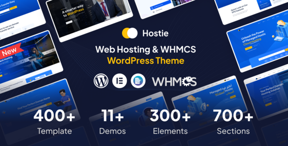 Hostie - Web Hosting & WHMCS WordPress Theme