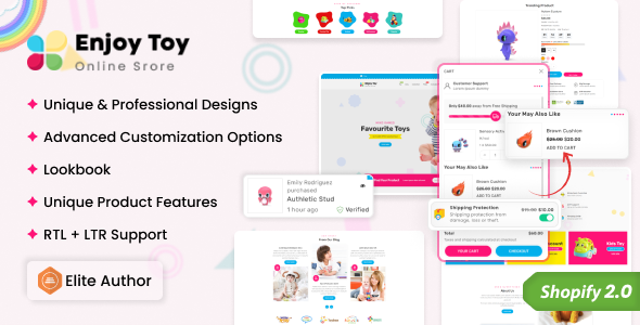 Enjoy - Kids Clothing & Toys Shopify Theme 2.0