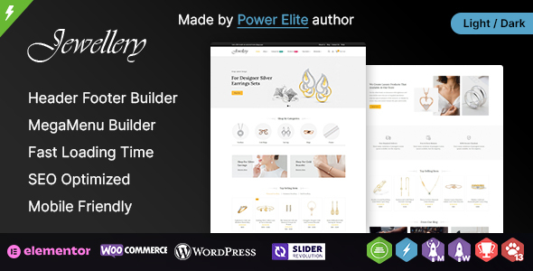 Jewellery WP - Elementor WooCommerce Responsive Theme