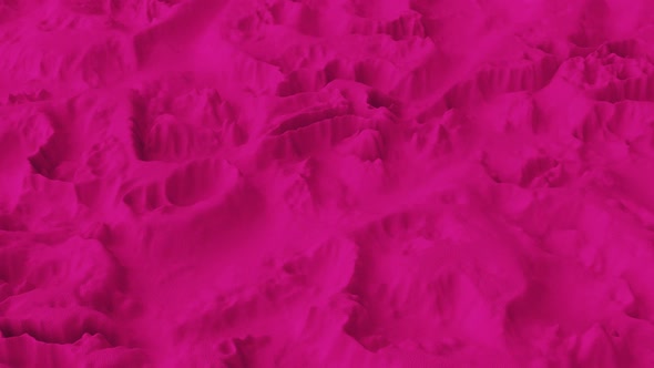 Abstract background with pink landscape noise wave field