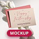 Greeting Card Mockup Flower Scenes - GraphicRiver Item for Sale