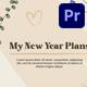 My New Year Plans_MOGRT - VideoHive Item for Sale