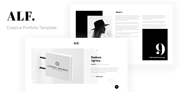 ALF. - Creative Personal Portfolio Template