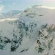 Flying Up near Snowy Mountain Peaks - VideoHive Item for Sale