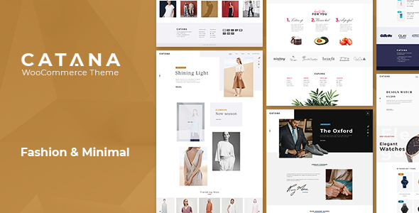 Catana - Fashion & Minimal WooCommerce WordPress Theme