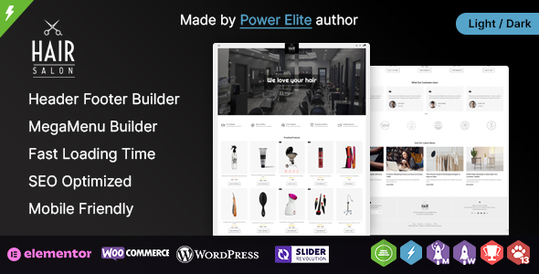 Hair Salon - WooCommerce Responsive Theme