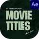 Movie Titles - VideoHive Item for Sale