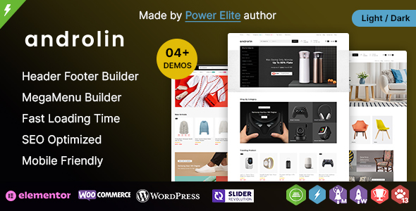 Androlin WP - Multipurpose WooCommerce Responsive Theme