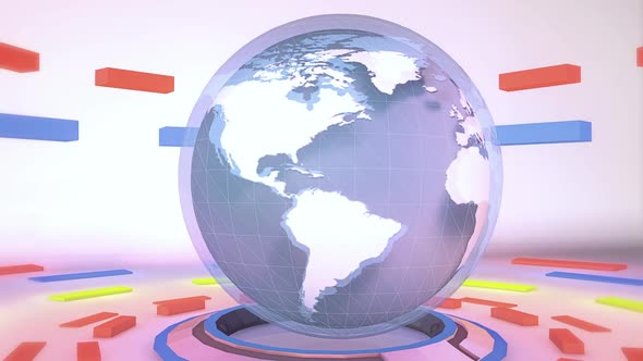 News Globe Background