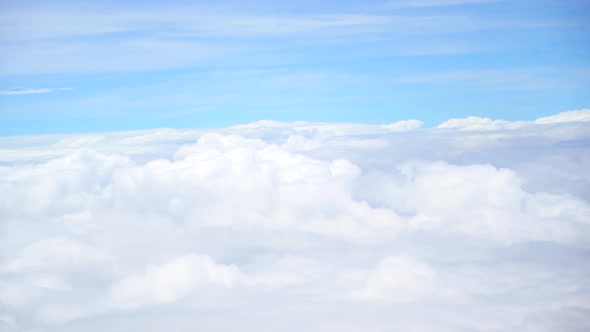 Beautiful cloud with a nice blue sky